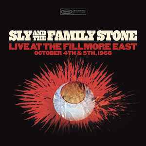 Sly & The Family Stone - Live At The Fillmore East October 4th & 5th, 1968 album cover
