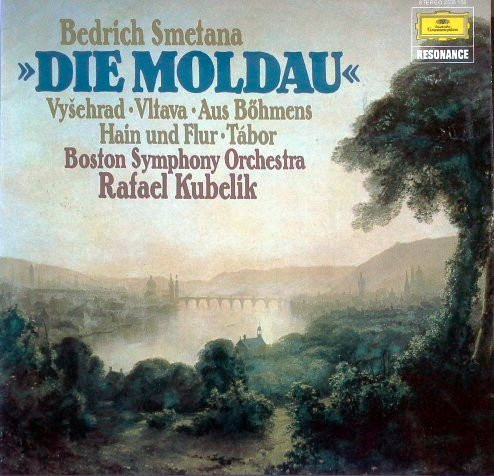 Smetana Die Moldau LP 1975 ' Boston Symphony Orchestra Rafael Kubelik 