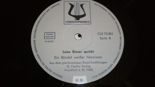descargar álbum Luise Rinser - Luise Rinser Spricht