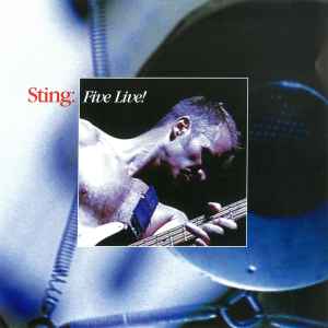 Sting - Five Live! album cover