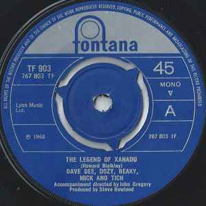 The Legend Of Xanadu (Vinyl, 7