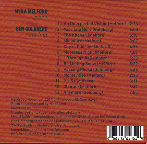 baixar álbum Myra Melford + Ben Goldberg - Dialogue