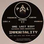 One Last Riot - Immortality album cover