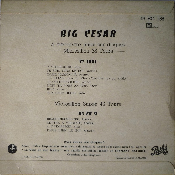 baixar álbum Big César - 4 Mambos Cha Cha