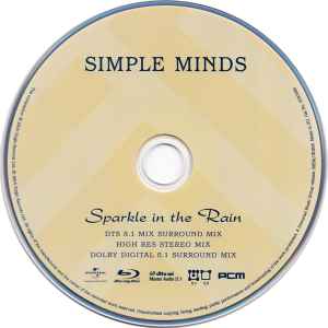 Simple Minds – Sparkle In The Rain (2015, Corrected, Blu-ray
