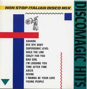 Various - Non Stop Italian Disco Mix "Discomagic Hits" album cover