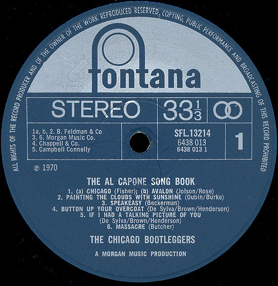 Album herunterladen The Chicago Bootleggers - The Al Capone Song Book