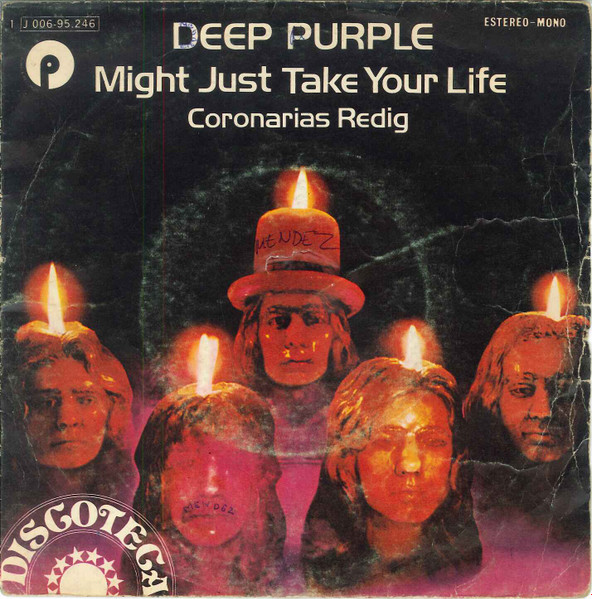 Deep Purple – Might Just Take Your Life (1974, Vinyl) - Discogs