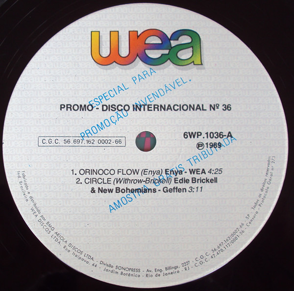 lataa albumi Various - Promo Disco Internacional No 36