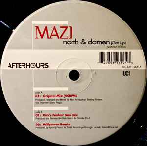 Mazi Namvar - North & Damen (Get Up) (Part 1) album cover