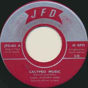 Calypso Music / I Won't Last A Day - JFD - Elsworth James