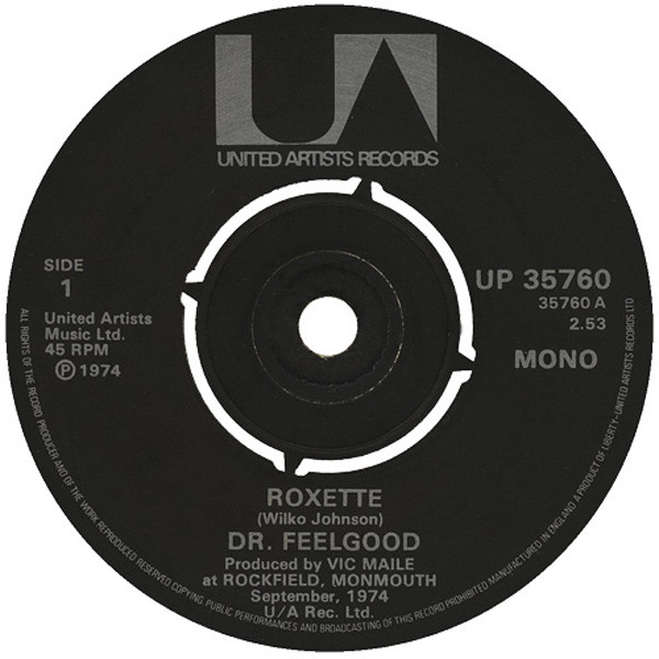 Dr. Feelgood – Roxette (1974, Vinyl) - Discogs