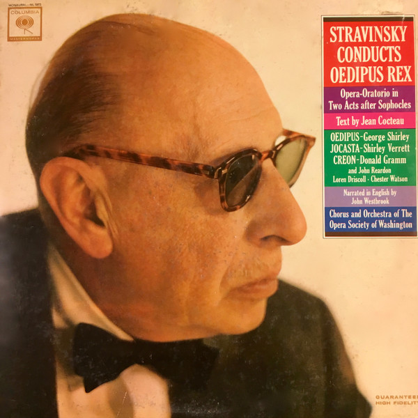 Igor Stravinsky – Conducts Oedipus Rex (Vinyl) - Discogs