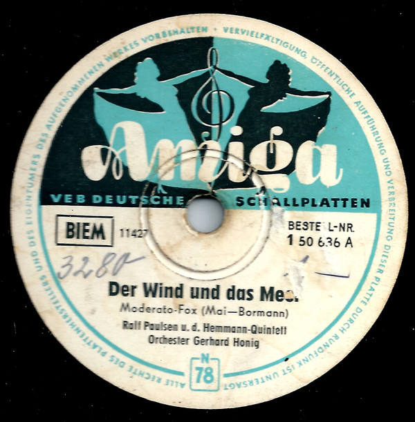 last ned album Orchester Gerhard Honig - Der Wind und das Meer Oh Jenny