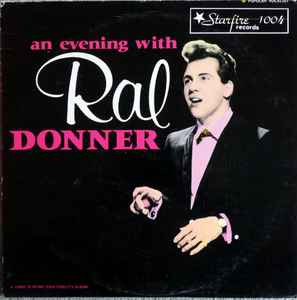 Ral Donner - An Evening With Ral Donner album cover