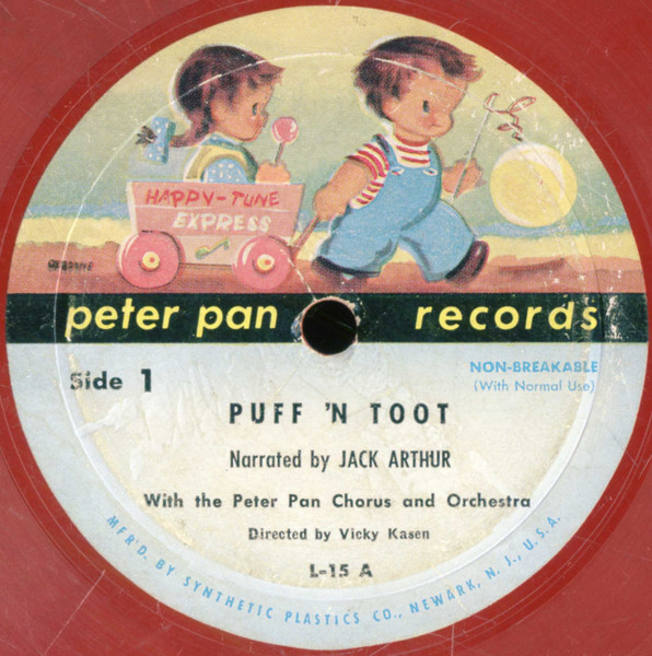 Peter Pan Players And Orchestra - Puff 'N Toot, Releases