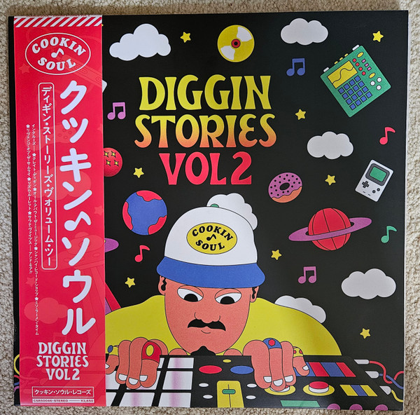 Cookin' Soul – Diggin Stories Vol 2 (2023, Black W/ Obi, Vinyl 