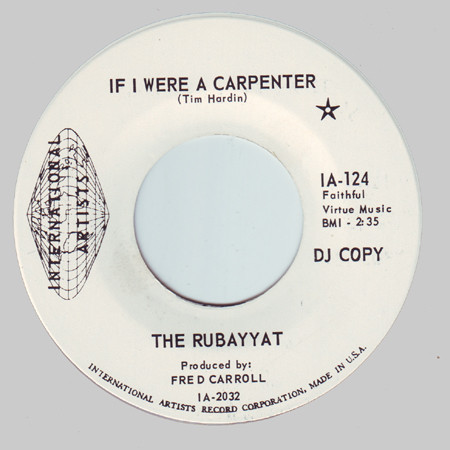 last ned album The Rubayyat - If I Were A Carpenter