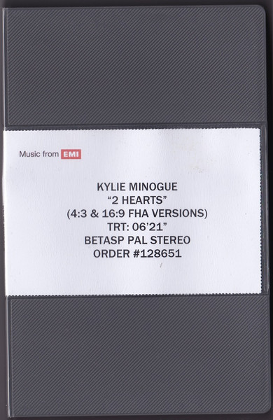 Kylie Minogue – 2 Hearts (2007, Betacam SP) - Discogs