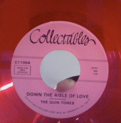 The Quin-Tones – Down The Aisle Of Love / Please Dear (Red Vinyl