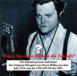 Cover of Die SBG Präsentiert: «Krieg Der Welten» Von Orson Welles, 1994, CD