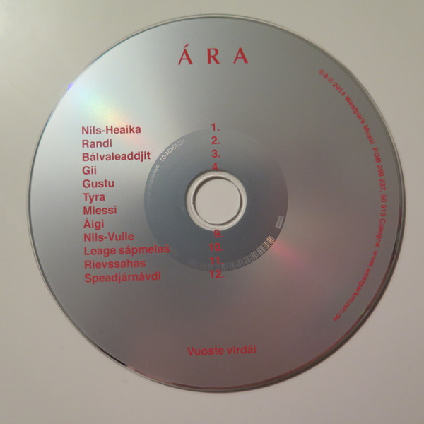descargar álbum Download ÁRA - Vuoste Virdái album