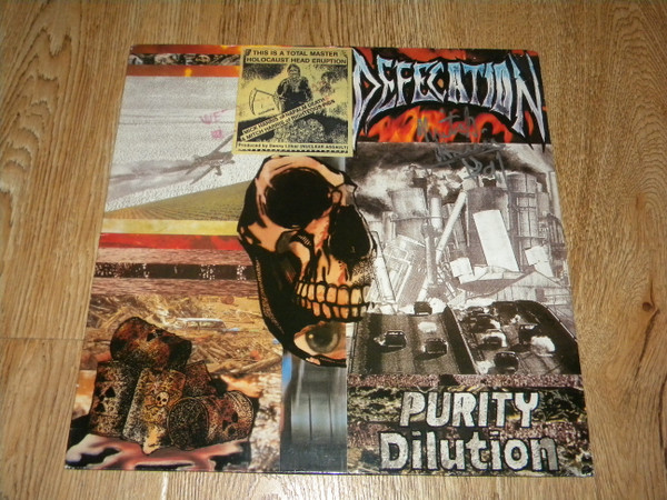 defecation purity dilution 1989 cd 1st press NB018 napalm death 