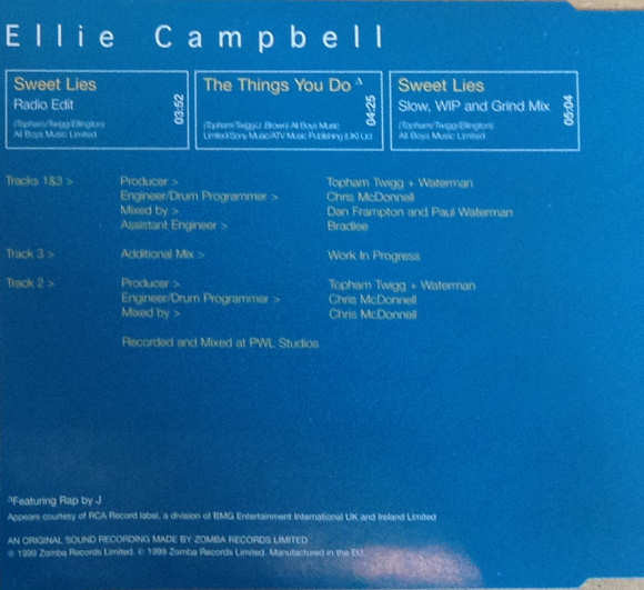 télécharger l'album Ellie Campbell - Sweet Lies