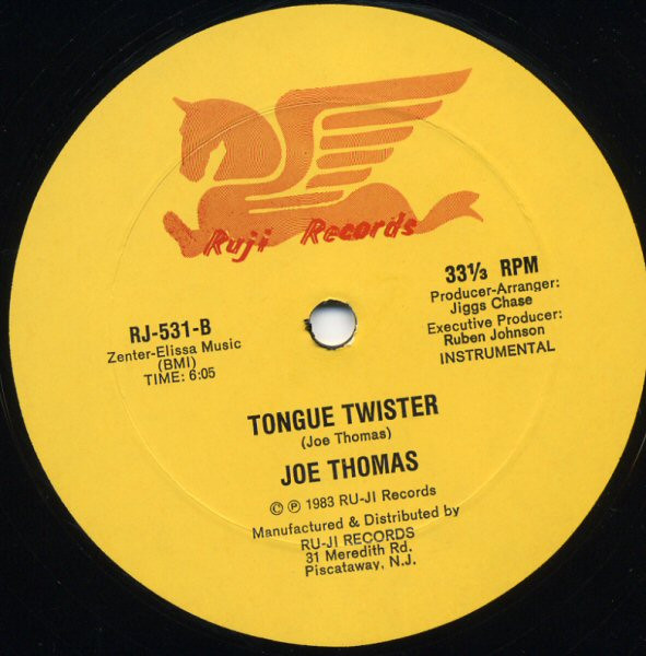 ladda ner album Joe Thomas - Tongue Twister