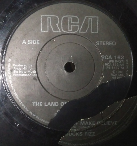 PROMO-ONLY！稀12´´！バックス・フィズ Bucks Fizz / The Land Of Make