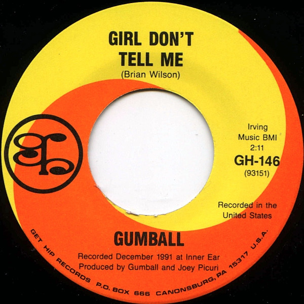 ladda ner album Gumball - Girl Dont Tell Me