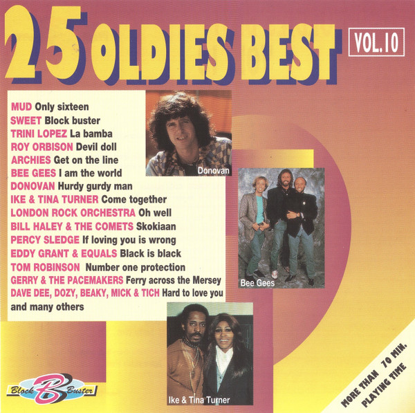 25 Oldies Best Vol. 10 (1995, CD) - Discogs