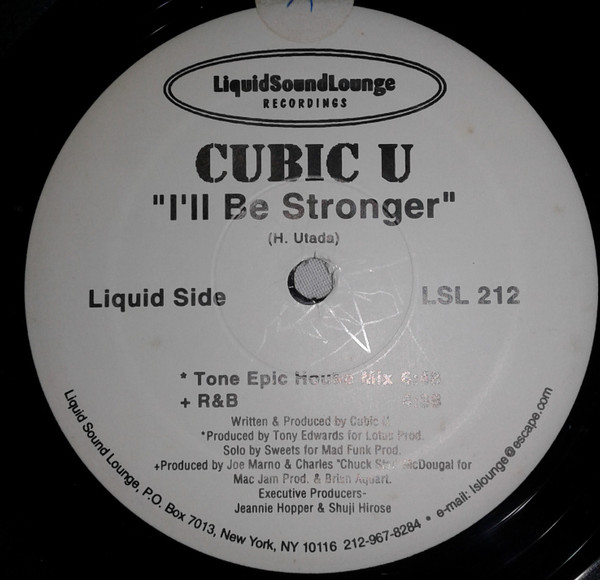 CUBIC U/I'LL BE STRONGER/LIQUID SOUND LOUNGE/LSL-212/12インチ/US 