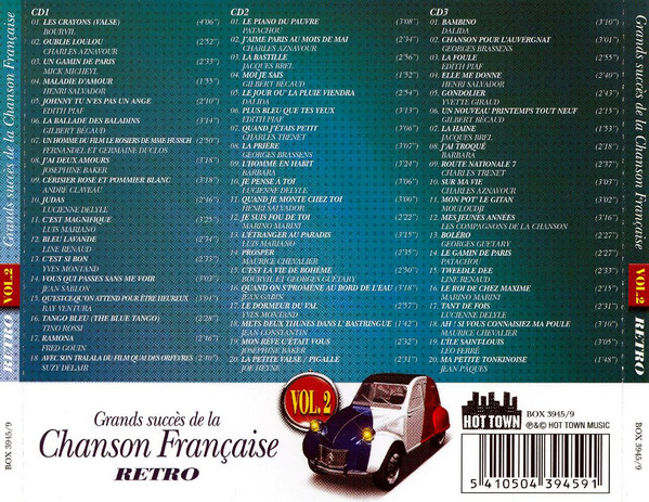 baixar álbum Various - Grands Succès De La Chanson Française Rétro Vol2
