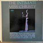 Cover of The Intimate Miss Christy, 1963, Vinyl