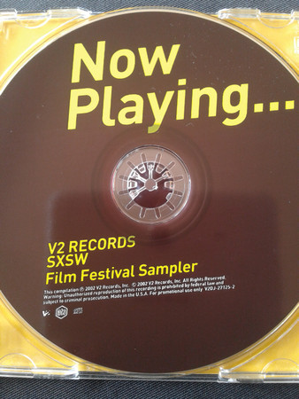 descargar álbum Various - Now Playing V2 RecordsSXSW Film Festival Sampler