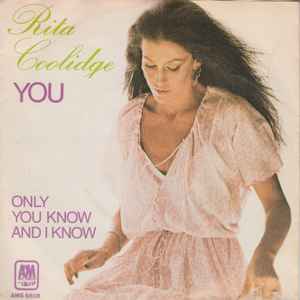 Rita Coolidge – You (1978, Vinyl) - Discogs