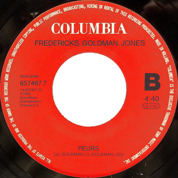 descargar álbum Fredericks Goldman Jones - Cest Pas Dlamour
