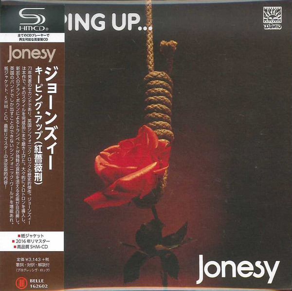 Jonesy – Keeping Up... (2016, SHM-CD, mini LP, Cardboard sleeve