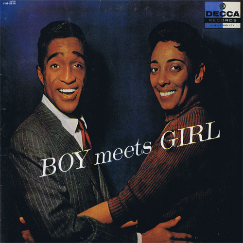 Sammy Davis Jr. And Carmen McRae – Boy Meets Girl (1982, Vinyl