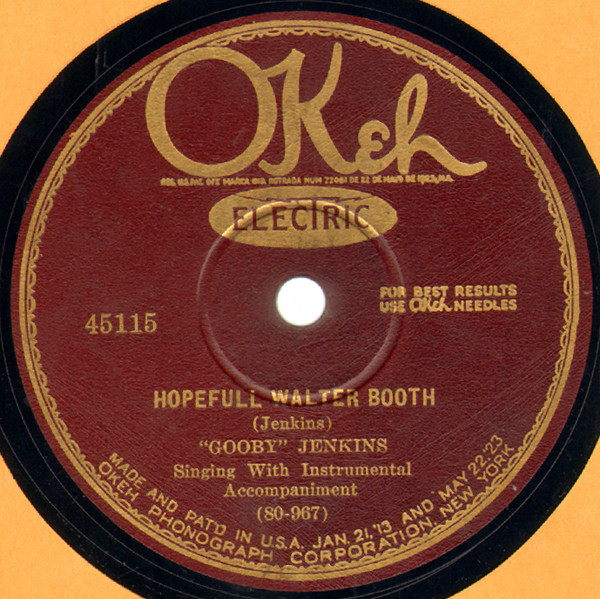 ladda ner album Gooby Jenkins - Gruver Meadows Hopefull Walter Booth