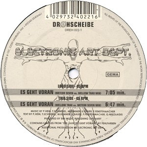 Electronic Art Dept. – Es Geht Voran (2004, Vinyl) - Discogs