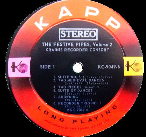 last ned album Krainis Recorder Consort - The Festive Pipes Volume 2
