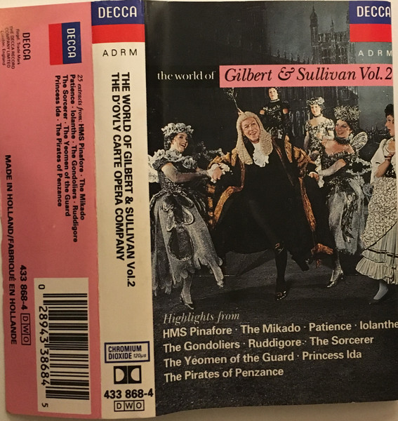 Gilbert And Sullivan, The D'Oyly Carte Opera Company, Isidore Godfrey,  Royal Philharmonic Orchestra – The Pirates Of Penzance (1968, Vinyl) -  Discogs