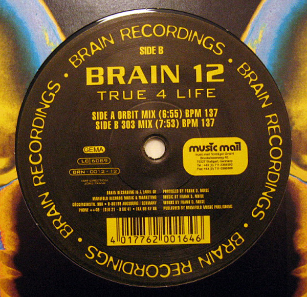 lataa albumi Brain 12 - True 4 Life