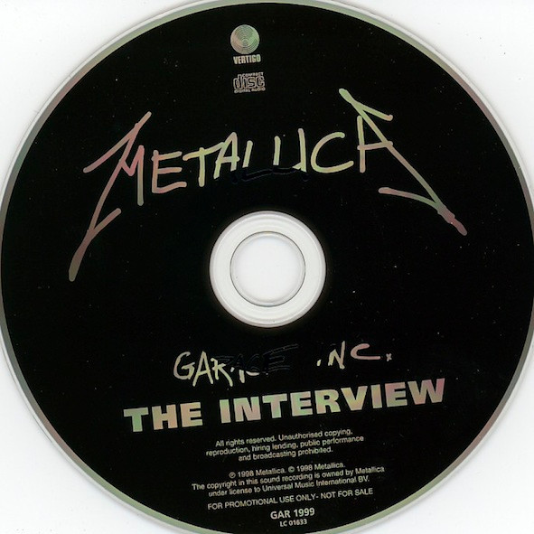 ladda ner album Download Metallica - Garage Inc The Interview album