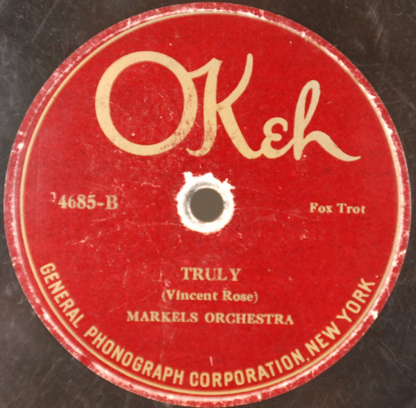 Album herunterladen Markel's Orchestra - Ill Be In My Dixie Home Again Tomorrow Truly