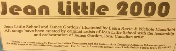 last ned album Jean Little, James Gordon - Jean Little 2000