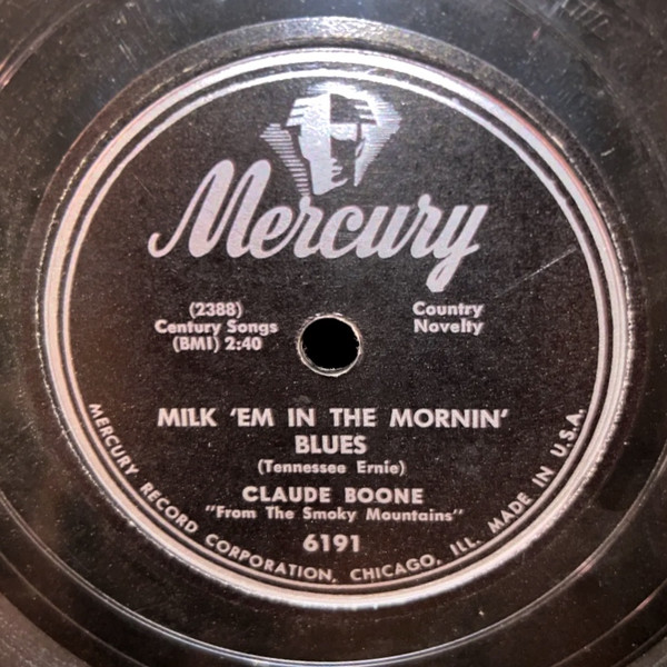 Album herunterladen Claude Boone - Milk Em In The Mornin Blues Burglar Man