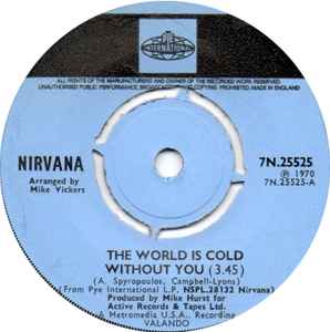 Nirvana (2) - The World Is Cold Without You album cover